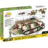 COBI 2283 SD.KFZ.251 XE BỌC THÉP tỷ lệ 1:35 bộ đồ chơi xếp lắp ráp ghép mô hình Military Army SD.KFZ. 251/9 STUMMEL VEHICLE Quân Sự Bộ Đội 485 khối