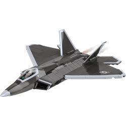 COBI 5855 LOCKHEED F-22 RAPTOR FIGHTER tỷ lệ 1:35 bộ đồ chơi xếp lắp ráp ghép mô hình Military Army Quân Sự Bộ Đội 695 khối