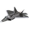 COBI 5855 LOCKHEED F-22 RAPTOR FIGHTER tỷ lệ 1:35 bộ đồ chơi xếp lắp ráp ghép mô hình Military Army Quân Sự Bộ Đội 695 khối
