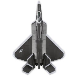 COBI 5855 LOCKHEED F-22 RAPTOR FIGHTER tỷ lệ 1:35 bộ đồ chơi xếp lắp ráp ghép mô hình Military Army Quân Sự Bộ Đội 695 khối