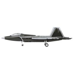 COBI 5855 LOCKHEED F-22 RAPTOR FIGHTER tỷ lệ 1:35 bộ đồ chơi xếp lắp ráp ghép mô hình Military Army Quân Sự Bộ Đội 695 khối