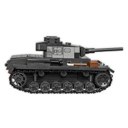 COBI 2289 XE TĂNG SỐ 3 tỷ lệ 1:35 bộ đồ chơi xếp lắp ráp ghép mô hình Military Army PANZER III AUSF. J TANK Quân Sự Bộ Đội 590 khối