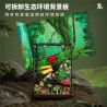 TAKUGI T3010 3010 HỘP SINH THÁI GIA ĐÌNH BEETLE bộ đồ chơi xếp lắp ráp ghép mô hình Arts & Crafts BEETLE FAMILY ECOLOGICAL BOX