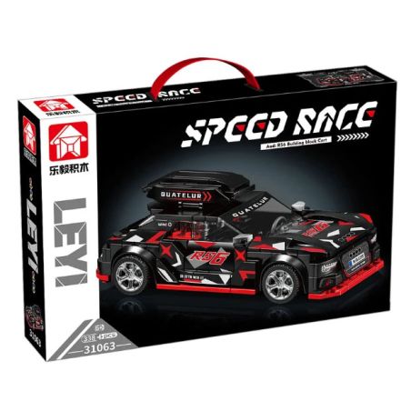 LE YI 31063 XE THỂ THAO 31063 bộ đồ chơi xếp lắp ráp ghép mô hình Military Army Quân Sự Bộ Đội 338 khối