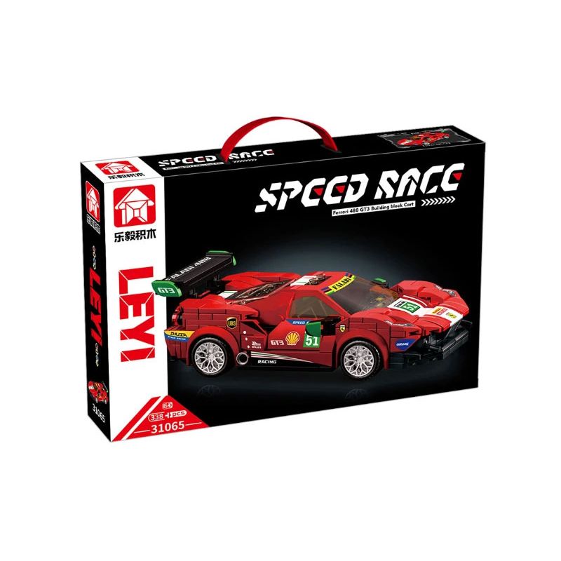 LE YI 31065 XE THỂ THAO 31065 bộ đồ chơi xếp lắp ráp ghép mô hình Military Army Quân Sự Bộ Đội 338 khối