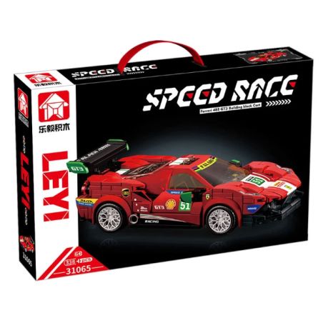 LE YI 31065 XE THỂ THAO 31065 bộ đồ chơi xếp lắp ráp ghép mô hình Military Army Quân Sự Bộ Đội 338 khối