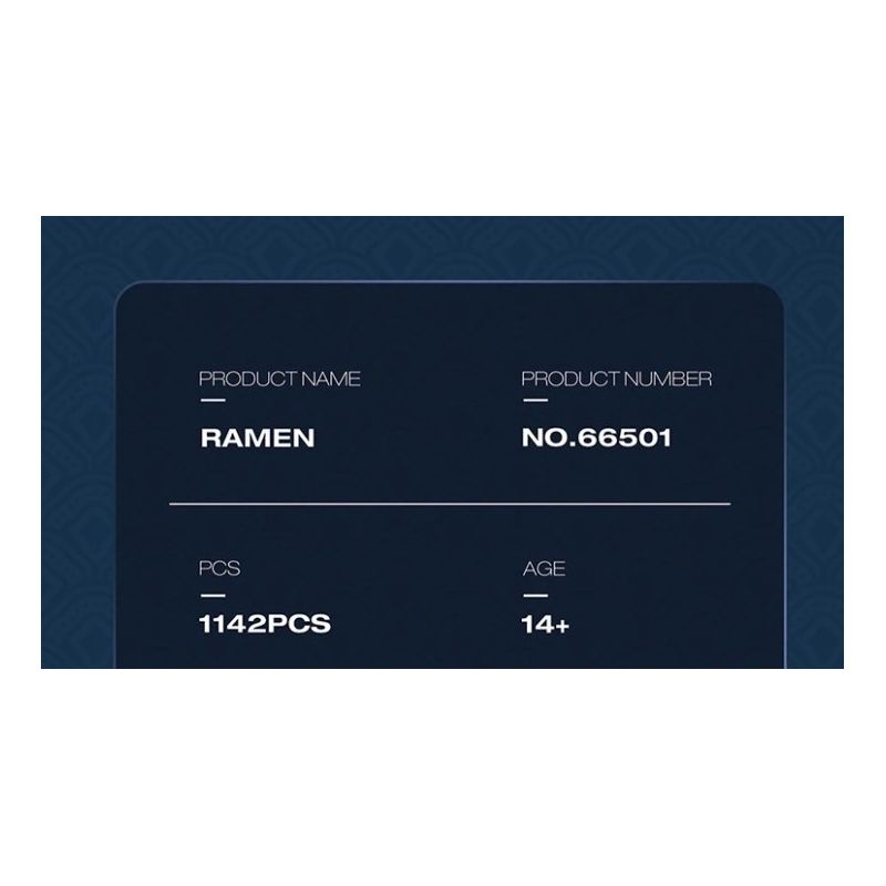 REOBRIX 66501 CỬA HÀNG RAMEN NHẬT BẢN bộ đồ chơi xếp lắp ráp ghép mô hình Creator Sáng Tạo 1142 khối