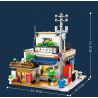 REOBRIX 66501 CỬA HÀNG RAMEN NHẬT BẢN bộ đồ chơi xếp lắp ráp ghép mô hình Creator Sáng Tạo 1142 khối
