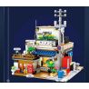 REOBRIX 66501 CỬA HÀNG RAMEN NHẬT BẢN bộ đồ chơi xếp lắp ráp ghép mô hình Creator Sáng Tạo 1142 khối