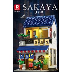REOBRIX 66502 IZAKAYA KIỂU NHẬT bộ đồ chơi xếp lắp ráp ghép mô hình Creator SAKAYA Sáng Tạo 1130 khối