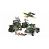 Enlighten 1713 Qman 1713 non  PHÒNG THỦ BẦU TRỜI bộ đồ chơi xếp lắp ráp ghép mô hình Tactical Espionage Action TACTICAL ESPIONAGE ACTION COMBAT ZONES FIRE Chiến Thuật Quân Sự 687 khối