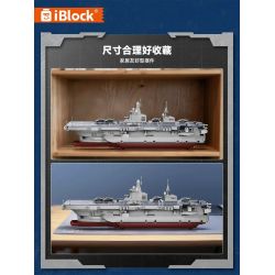 IBLOCK IB1205 1205 TÀU TỨ XUYÊN 1 650 tỷ lệ 1:650 bộ đồ chơi xếp lắp ráp ghép mô hình Military Army NO.076 SICHUAN SHIP Quân Sự Bộ Đội