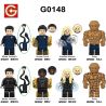 G CARD G0148 0148 GH0357 0357 GH0358 0358 GH0359 0359 GH0360 0360 GH0361 0361 GH0362 0362 GH0363 0363 GH0364 0364 FANTASTIC FOUR 8 CON SỐ bộ đồ chơi xếp lắp ráp ghép mô hình Super Heroes Siêu Nhân Anh Hùng