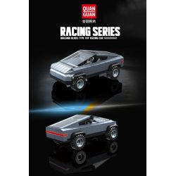 QuanGuan 100316 Quan Guan 100316 TESLA PICKUP CYBERTRUCK bộ đồ chơi xếp lắp ráp ghép mô hình Racers TESLA CYBERTRUCK Đua Tốc Độ 209 khối