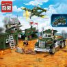 Enlighten 1713 Qman 1713 non  PHÒNG THỦ BẦU TRỜI bộ đồ chơi xếp lắp ráp ghép mô hình Tactical Espionage Action TACTICAL ESPIONAGE ACTION COMBAT ZONES FIRE Chiến Thuật Quân Sự 687 khối