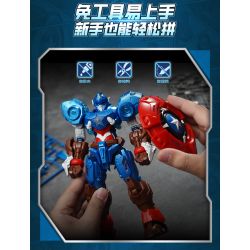KEEPPLEY 73052 MARVEL MECHA SUPER STAR EDITION 1 THOR bộ đồ chơi xếp lắp ráp ghép mô hình Super Heroes Siêu Nhân Anh Hùng 204 khối