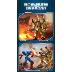 KEEPPLEY 73053 MARVEL MECHA SUPER STAR EDITION 1 PROJECTILE BLACK PANTHER bộ đồ chơi xếp lắp ráp ghép mô hình Super Heroes Siêu Nhân Anh Hùng 182 khối