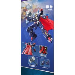 KEEPPLEY 73053 MARVEL MECHA SUPER STAR EDITION 1 PROJECTILE BLACK PANTHER bộ đồ chơi xếp lắp ráp ghép mô hình Super Heroes Siêu Nhân Anh Hùng 182 khối