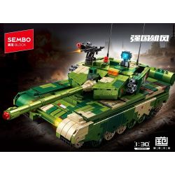 SEMBO 203238 ĐẤT NƯỚC HÙNG MẠNH 99A BỂ CHIẾN CHÍNH 1:30 tỷ lệ 1:30 bộ đồ chơi xếp lắp ráp ghép mô hình Military Army Quân Sự Bộ Đội 888 khối