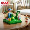 GUDI 60041A 60041B 60041C 60041D THỰC VẬT VS ZOMBIES SETOCE SEMECTION bộ đồ chơi xếp lắp ráp ghép mô hình Movie & Game Phim Và Trò Chơi 745 khối