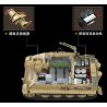 QuanGuan 100314 Quan Guan 100314 PHÁO TỰ TẤN CÔNG TIGER ASSAULT bộ đồ chơi xếp lắp ráp ghép mô hình Military Army STURMTIGER GERMAN 38CM ASSAULT MORTAR Quân Sự Bộ Đội 1394 khối