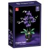 JIESTAR JJ9235 9235 HOA LAN MÀU TÍM bộ đồ chơi xếp lắp ráp ghép mô hình Creator ELEGANT VIOLET Sáng Tạo 666 khối