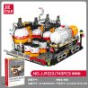 JIESTAR JJ9223 9223 CÔNG NGHIỆP HÓA CHẤT NHÀ MÁY VẬN CHUYỂN VÀ LƯU TRỮ bộ đồ chơi xếp lắp ráp ghép mô hình Creator Sáng Tạo 743 khối