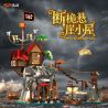 IAMBRICK 31112 NHÀ VÁCH ĐÁ BỊ HỎNG bộ đồ chơi xếp lắp ráp ghép mô hình Pirates Of The Caribbean CLIFFSIDE BROKEN MAST CABIN Cướp Biển Vùng Caribe 1044 khối
