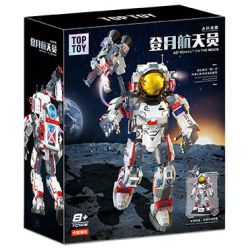 TOP TOY TC1418 1418 PHI HÀNH GIA TRÊN MẶT TRĂNG bộ đồ chơi xếp lắp ráp ghép mô hình