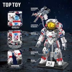 TOP TOY TC1418 1418 PHI HÀNH GIA TRÊN MẶT TRĂNG bộ đồ chơi xếp lắp ráp ghép mô hình