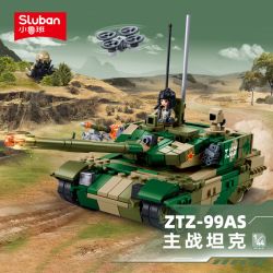 SLUBAN M38-B1557 B1557 1557 M38B1557 38-B1557 ZTZ-99AS BỂ CHIẾN ĐẤU CHÍNH 1:44 tỷ lệ 1:44 bộ đồ chơi xếp lắp ráp ghép mô hình Military Army Quân Sự Bộ Đội 183 khối
