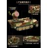 QuanGuan 100318 Quan Guan 100318 SD.KFZ.251/20 HALF TRACK TRANH CHẤP HỆ THỐNG/OWL SESSENT 1:28 tỷ lệ 1:28 bộ đồ chơi xếp lắp ráp ghép mô hình Military Army SD.KFZ.251/20 AUSF.D UHU Quân Sự Bộ Đội 1267 khối