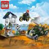 Enlighten 1708 Qman 1708 non  NHIỆM VỤ ĐẶC BIỆT SỐ bộ đồ chơi xếp lắp ráp ghép mô hình Tactical Espionage Action TACTICAL ESPIONAGE ACTION COMBAT ZONES FIRE Chiến Thuật Quân Sự 208 khối