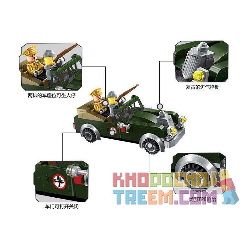 Enlighten 1708 Qman 1708 Xếp hình kiểu Lego TACTICAL ESPIONAGE ACTION ...