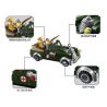 Enlighten 1708 Qman 1708 non  NHIỆM VỤ ĐẶC BIỆT SỐ bộ đồ chơi xếp lắp ráp ghép mô hình Tactical Espionage Action TACTICAL ESPIONAGE ACTION COMBAT ZONES FIRE Chiến Thuật Quân Sự 208 khối