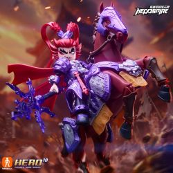 BLOKEES 85048 HEROES INFINITE THÁNH GIÁP LU BU bộ đồ chơi xếp lắp ráp ghép mô hình Movie & Game Phim Và Trò Chơi