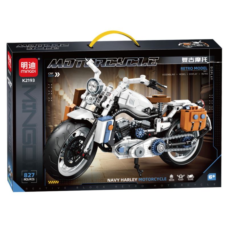 minGDi LEIBAO K2193 CRF 260F Xếp hình lắp ráp ghép mô hình Xe máy retro