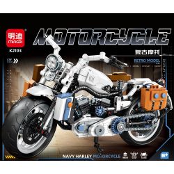 MINGDI LEIBAO K2193 2193 XE MÁY RETRO bộ đồ chơi xếp lắp ráp ghép mô hình Technic CRF 260F Kỹ Thuật Công Nghệ Cao Mô Hình Phương Tiện 827 khối