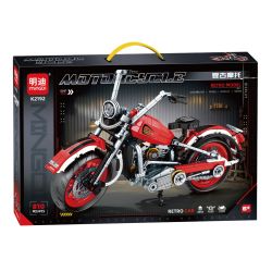 MINGDI LEIBAO K2192 2192 XE MÁY RETRO bộ đồ chơi xếp lắp ráp ghép mô hình Technic GNF 125C Kỹ Thuật Công Nghệ Cao Mô Hình Phương Tiện 810 khối