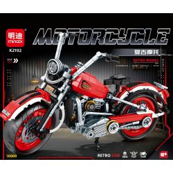 MINGDI LEIBAO K2192 2192 XE MÁY RETRO bộ đồ chơi xếp lắp ráp ghép mô hình Technic GNF 125C Kỹ Thuật Công Nghệ Cao Mô Hình Phương Tiện 810 khối