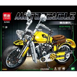 MINGDI LEIBAO K2189 2189 XE MÁY RETRO bộ đồ chơi xếp lắp ráp ghép mô hình Technic IND 180C Kỹ Thuật Công Nghệ Cao Mô Hình Phương Tiện 822 khối