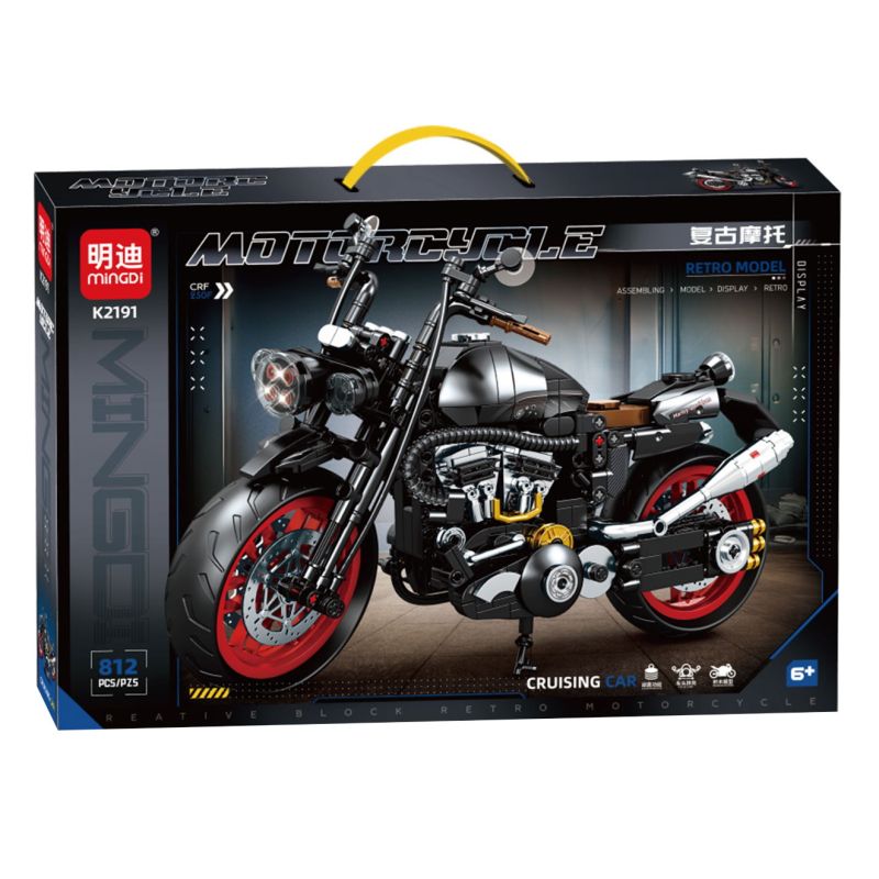 minGDi LEIBAO K2191 CRF 250F Xếp hình lắp ráp ghép mô hình Xe máy retro