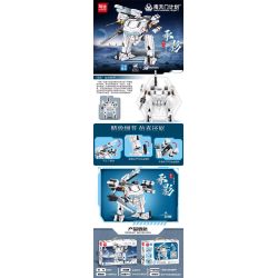 MINGDI LEIBAO 8911 KẾ HOẠCH CỦA NANTIANMEN CHENGYING MỚI CHIẾN THUẬT MECHA bộ đồ chơi xếp lắp ráp ghép mô hình 768 khối