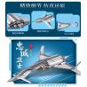 MINGDI LEIBAO 8912 DỰ ÁN NAM TIANMEN MÁY BAY CHIẾN THUẬT KHÔNG NGƯỜI LÁI TRUNG THÀNH bộ đồ chơi xếp lắp ráp ghép mô hình 749 khối