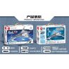 MINGDI LEIBAO 8912 DỰ ÁN NAM TIANMEN MÁY BAY CHIẾN THUẬT KHÔNG NGƯỜI LÁI TRUNG THÀNH bộ đồ chơi xếp lắp ráp ghép mô hình 749 khối