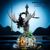 DK 7069 THÀNH PHỐ THUẦN HÓA MỘT CON RỒNG bộ đồ chơi xếp lắp ráp ghép mô hình Movie & Game THE CITY OF TAMING DRAGONS Phim Và Trò Chơi 998 khối