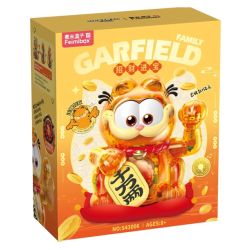 FEMIBOX S43006 43006 GIA ĐÌNH GARFIELD CÓ THỂ SẠC LẠI bộ đồ chơi xếp lắp ráp ghép mô hình Movie & Game Phim Và Trò Chơi