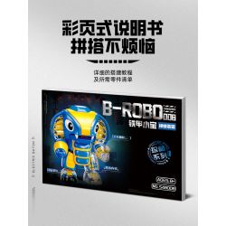 FEMIBOX S48008 48008 IRON ARMORED BABY CON GIÁN GÓC ĐỘ BẮT NẠT MECHA bộ đồ chơi xếp lắp ráp ghép mô hình Movie & Game Phim Và Trò Chơi 740 khối