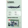 SLUBAN M38-B1578 B1578 1578 M38B1578 38-B1578 MÁY BAY CHIẾN ĐẤU TÀNG HÌNH J35AS 1:55 tỷ lệ 1:55 bộ đồ chơi xếp lắp ráp ghép mô hình Military Army Quân Sự Bộ Đội 335 khối