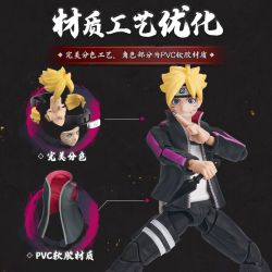 BLOKEES 75601 NARUTO BEYOND PHIÊN BẢN UZUMAKI BORUTO CC01 bộ đồ chơi xếp lắp ráp ghép mô hình Movie & Game Phim Và Trò Chơi
